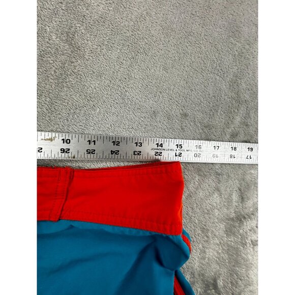 RVCA Performance Stretch Boardshorts Mens Size 29 Blue & Red Hybrid Swim - Picture 8 of 9